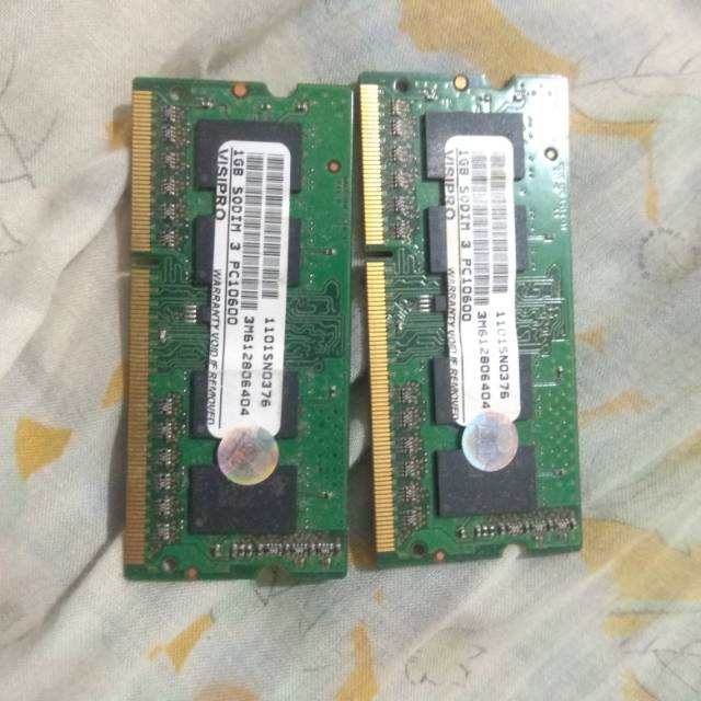 ram memory DDR3 pc laptop 1gb 1rx16 pc3 10600 s 9 10 c1 sodim visipro
masih bagus copotan laptop