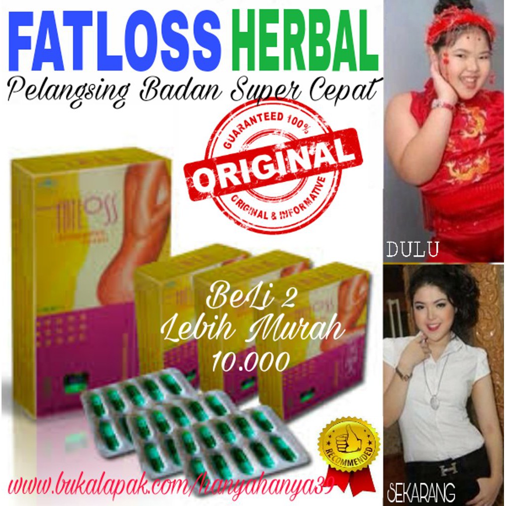 harga fatloss asli