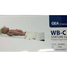 GEA STATUR GAUGE HORISONTAL SCALE WB-C TIKAR UKUR TINGGI BAYI