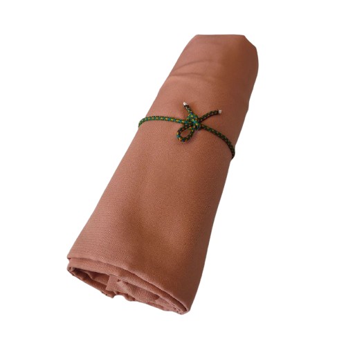 Jilbab khimar super jumbo haji Wolfis premium-Mocca