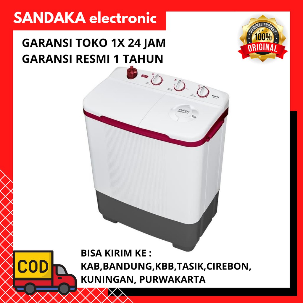 MESIN CUCI SANKEN TW 7750// TW-7750//TW 7750 7 KG