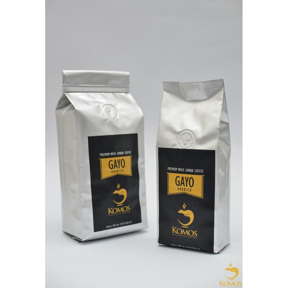 

ENAK Kopi Luwak Liar Arabica Gayo 100gr Ground/Roasted Bean Komos Coffee BANYAK RASA