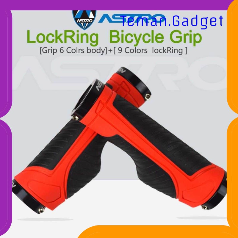 TG-IB527 ASTROBIKE Grip Gagang Sepeda Ergonomic Handlebar Rubber - G120