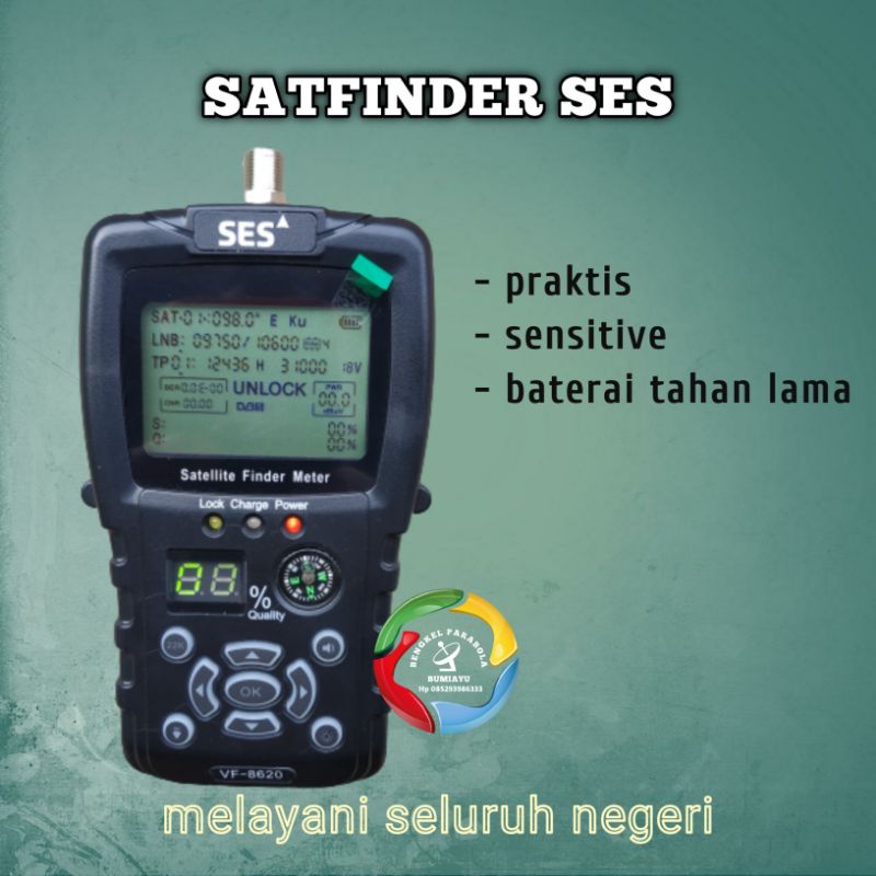 Satfinder ses alat bantu treking satelit