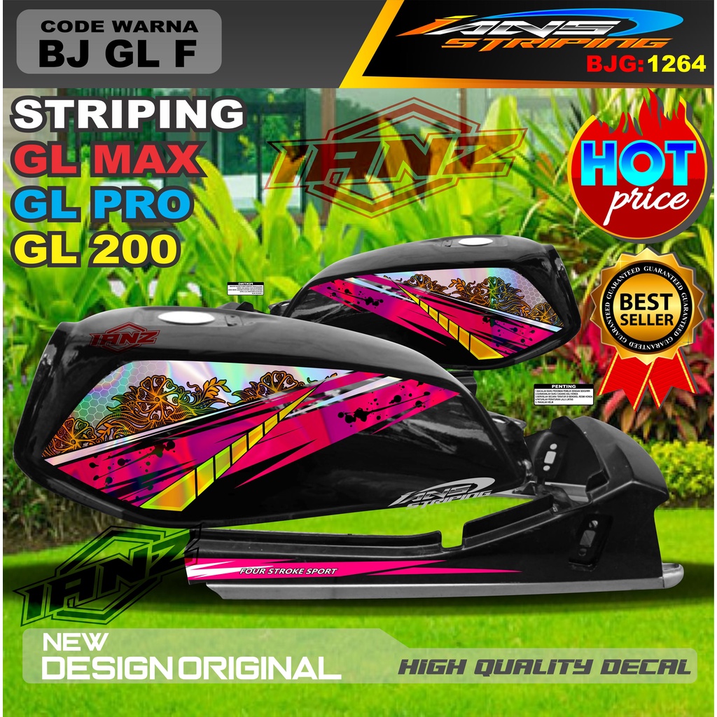 CUSTOM STRIPING GL MAX / STIKER STRIPING GL PRO GL 2000