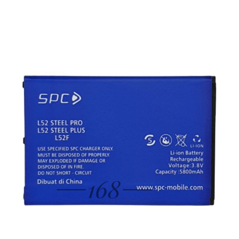 Baterai Batre Spc L52 Pro L52 Steel Plus Steel+ Batere Spc L52F original