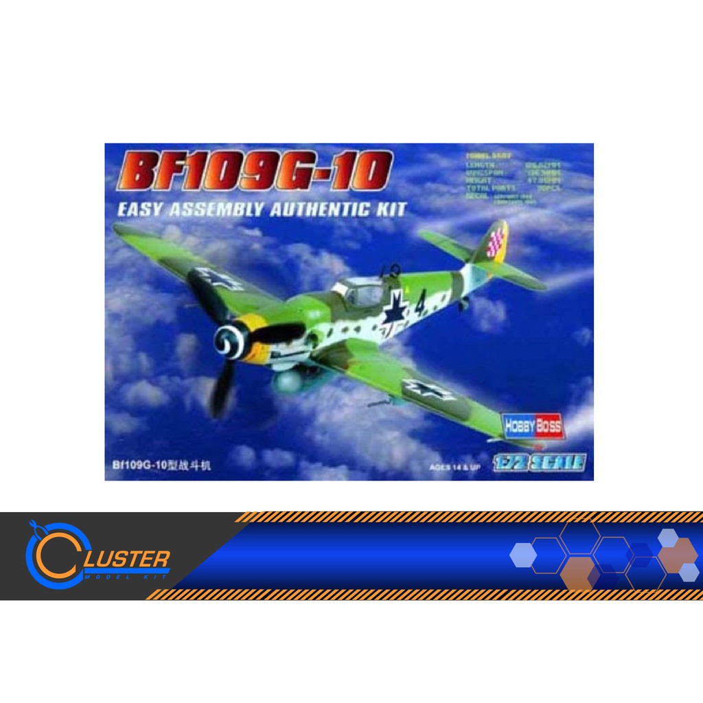 Scale 1/72 BF 109 G-10