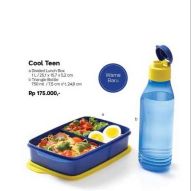 Kotak makanan/ rantang makanan tupperware