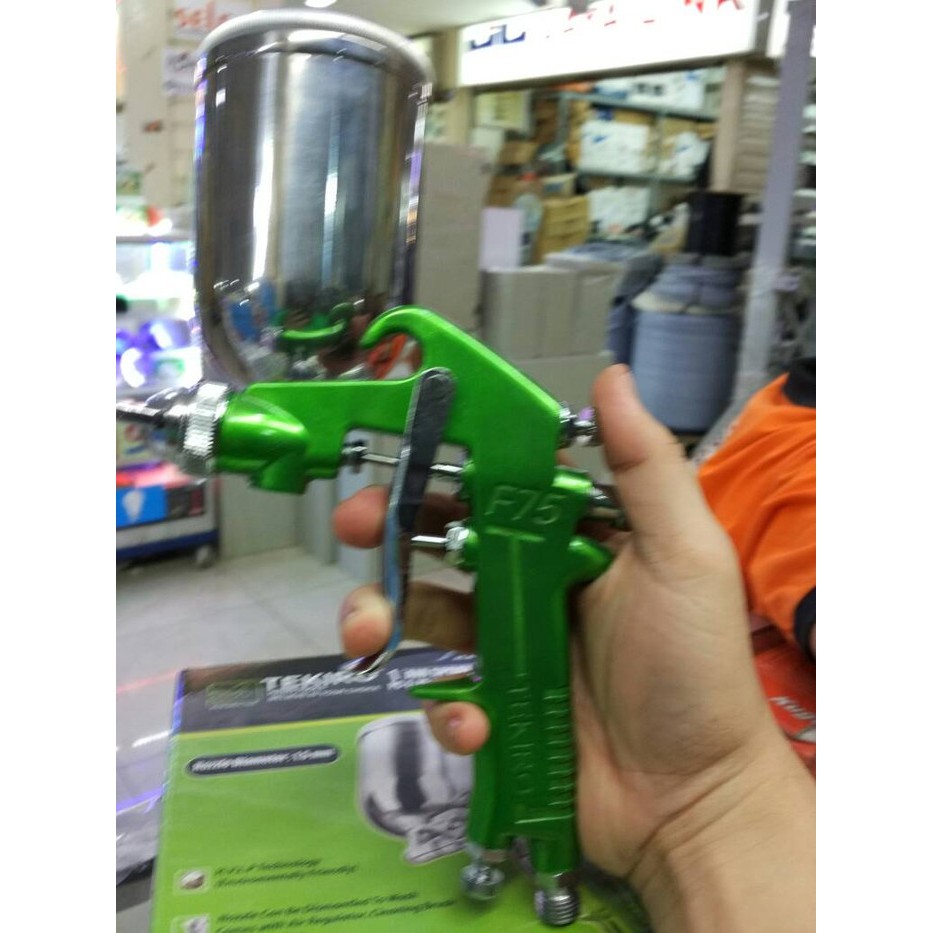 spray gun tekiro f75g / spray gun tekiro tabung atas / sped cat tekiro