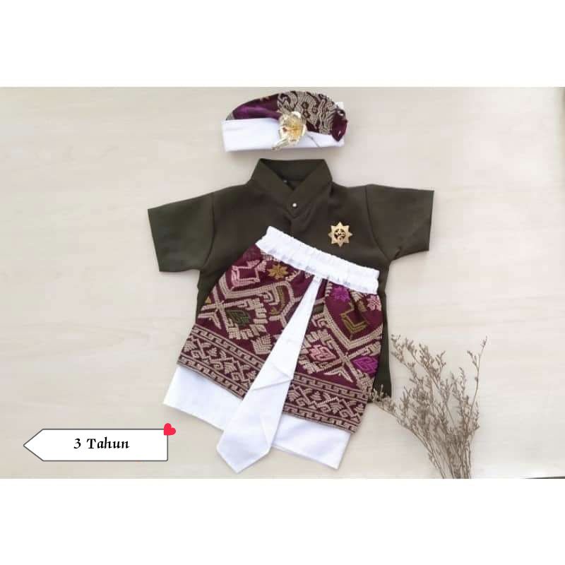 Setelan Anak Cowok / Setelan Anak Adat Bali