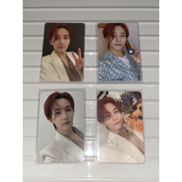 Pc photocard jeonghan seventeen svt your choice yc one side beside other side beatroad benefit han s