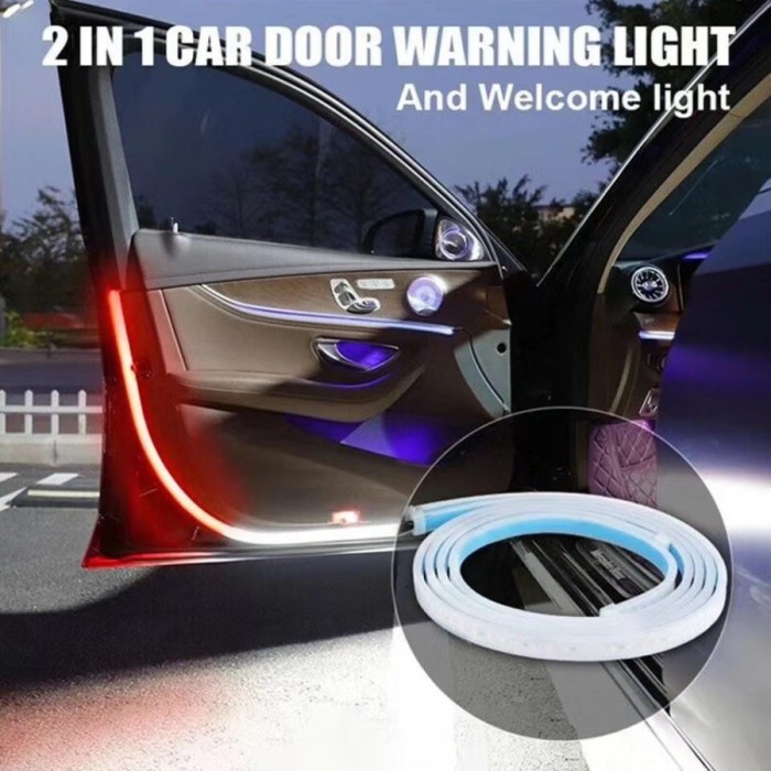 barokah gamis WARNING LED FLOW FLASH