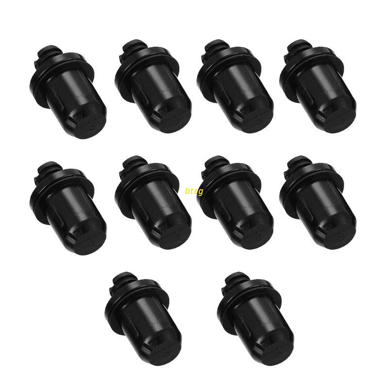 btsg 10Pair DIY Audio Speaker Buckles Plastic Speaker Grill Peg Ball Socket Fastener Screw Part Kit for Speaker Accessories