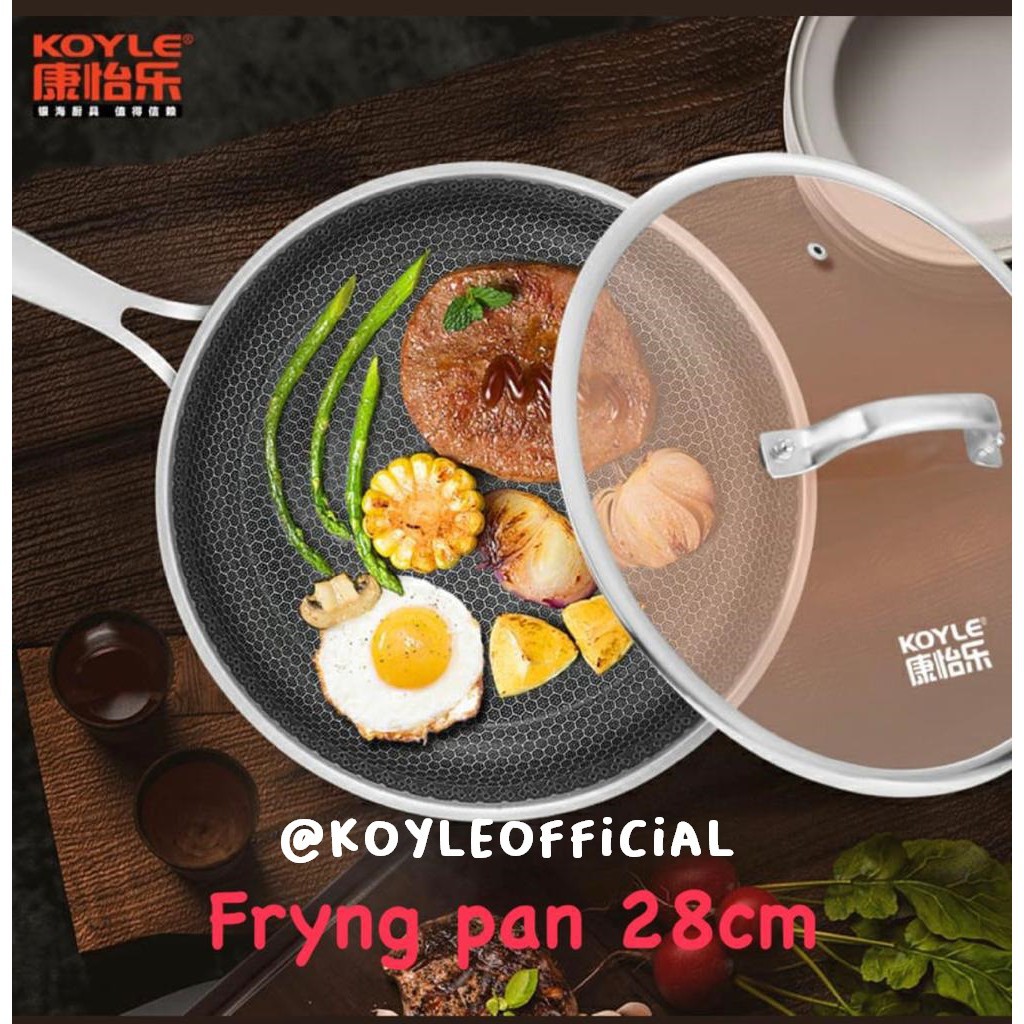 Wajan Premium KOYLE ANTI LENGKET FRYING PAN