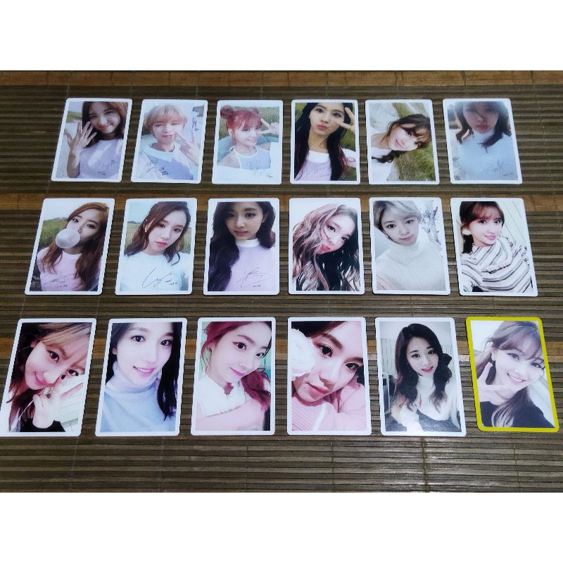 Official Twice Photocard & Photocard PO Benefit album TWICEcoaster Lane 1 & Lane 2, TCL1 & TCL2