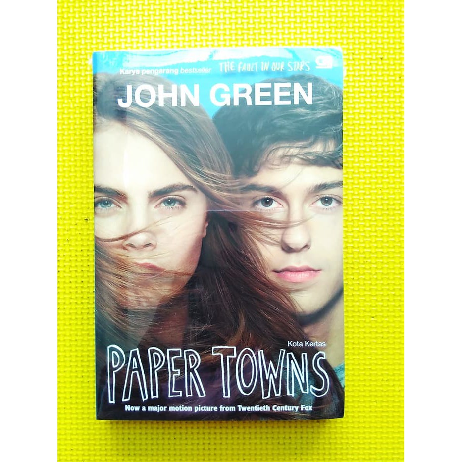 

GARANSI BERKUALITAS !! Kota Kertas (Paper Towns) - Cover Baru (John Green)