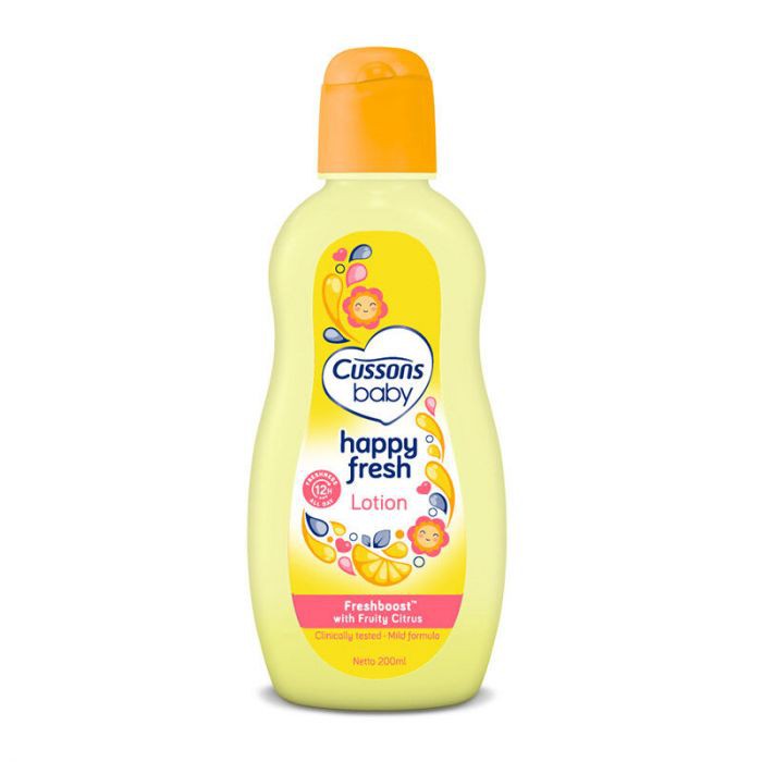 CUSSONS BABY LOTION HAPPY FRESH 200ML