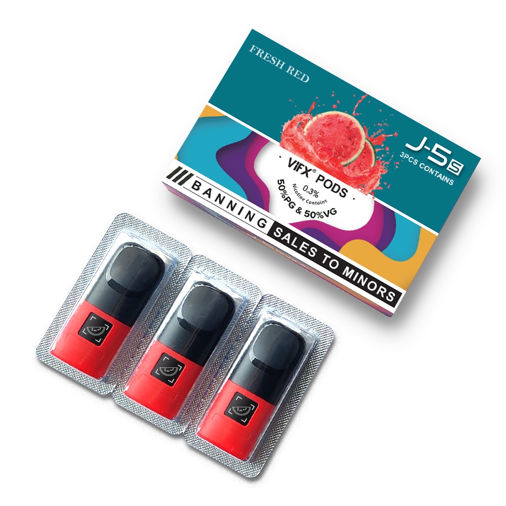 ViFX Compatible 100% RELX Essential Infinity Phantom Pod 3PCS Ice Watermelon Flavour 2.0ml