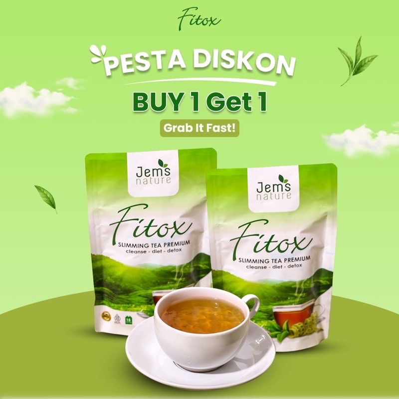 

Fitox Slimming Tea Premium Buy 1 Get 1 Free