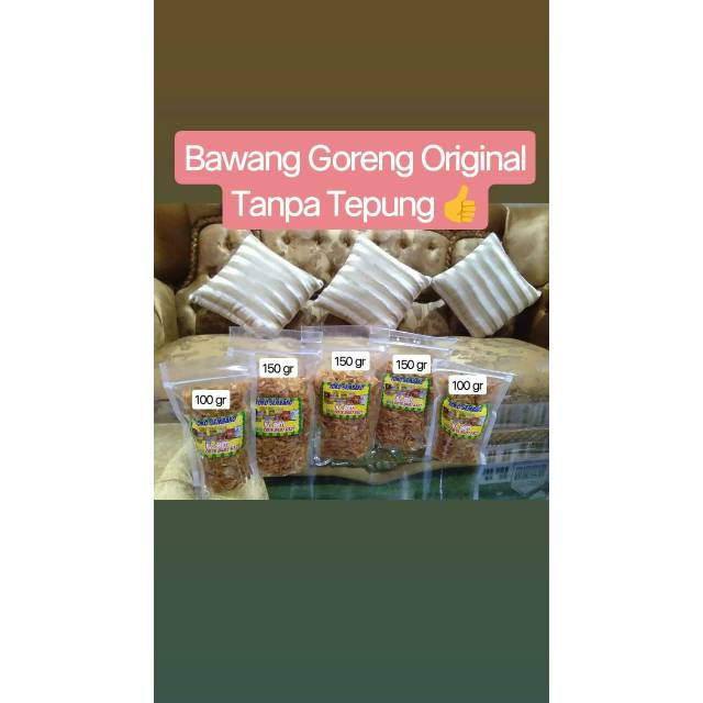 

Bawang goreng original 100gram