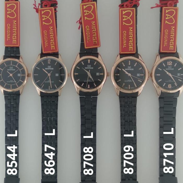 Terbaru Jam Tangan Mirage Original Untuk Wanita Tanggal aktif Water Resistant Murah
