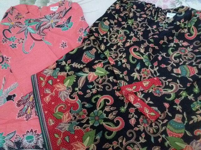 Gamis Batik Modern S M L Xl Xxl 3xl 4xl 5xl 6xl 7xl