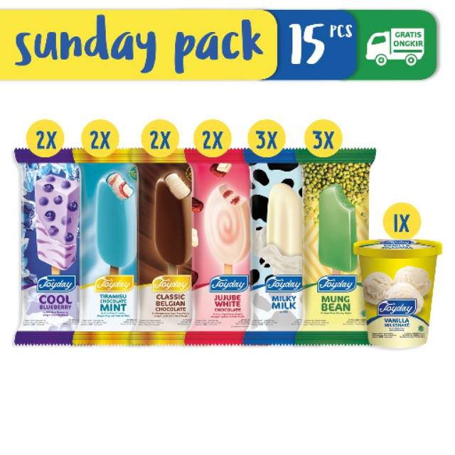 

JOYDAY Ice Cream SUNDAY PACK