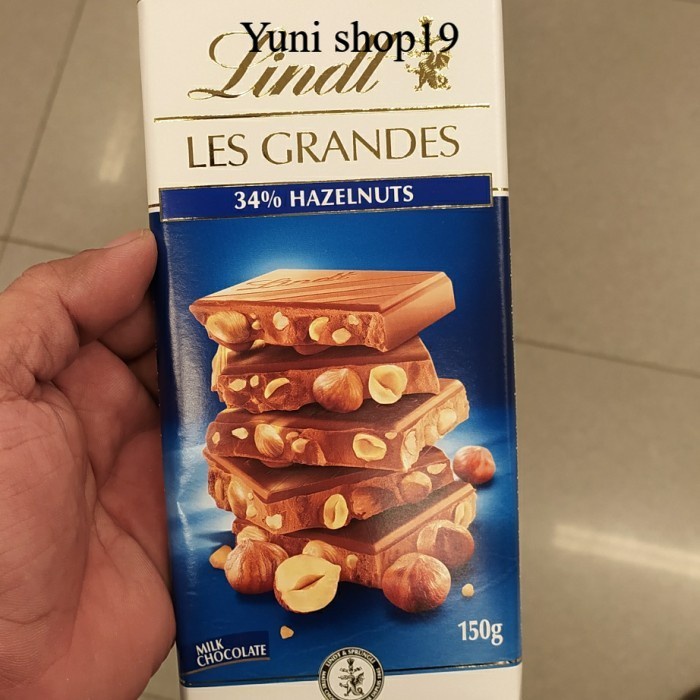 

lindt grandes milk hazelnut 150gr