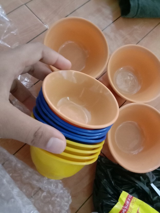Mangkok Plastik Uk. S Isi 12 Pcs / Mangkok Sambal