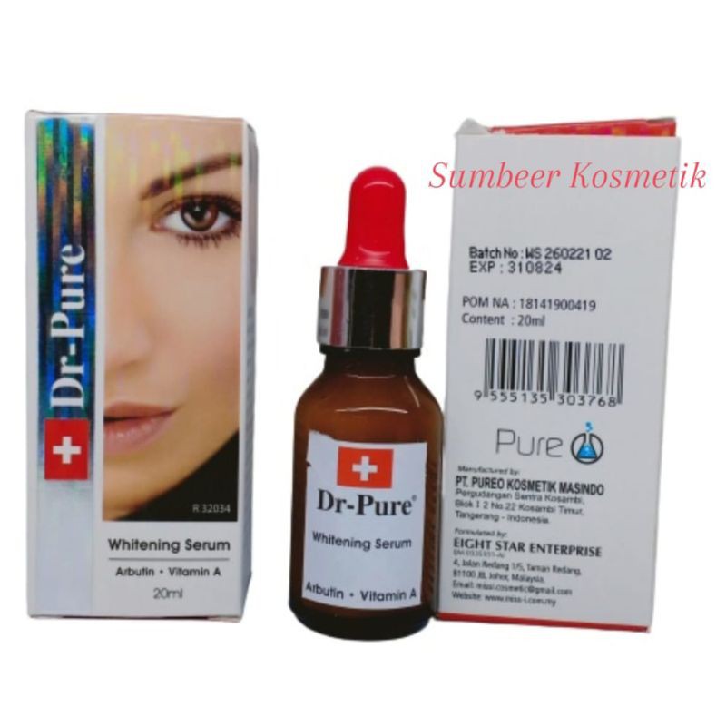 Serum Dr Pure Original Bpom Serum Whitening Pure