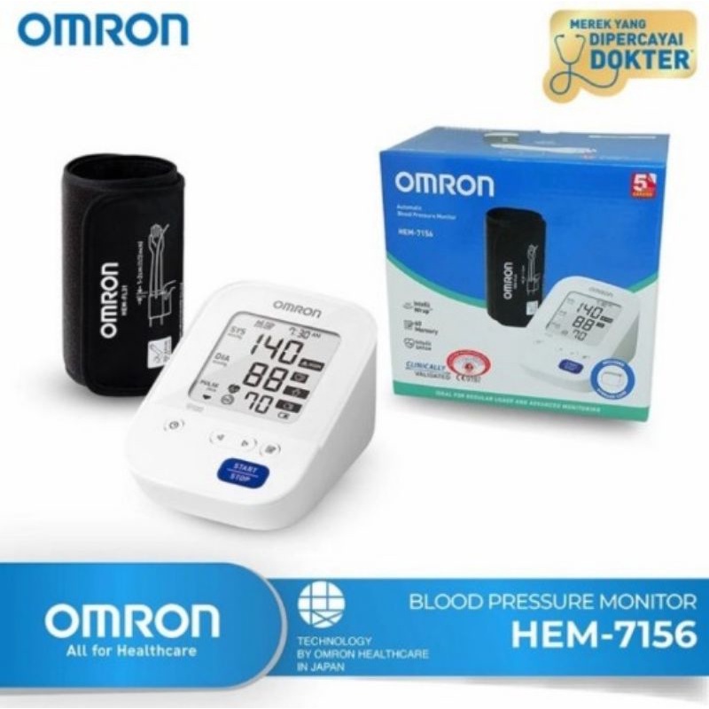 Tensimeter Digital Omron HEM 7156 - Tensimeter Omron HEM-7156 - Omron Blood Pressure Monitor HEM 715