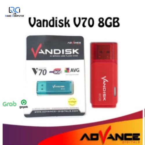 Flashdisk Vandisk 8gb Advance Resmi Original