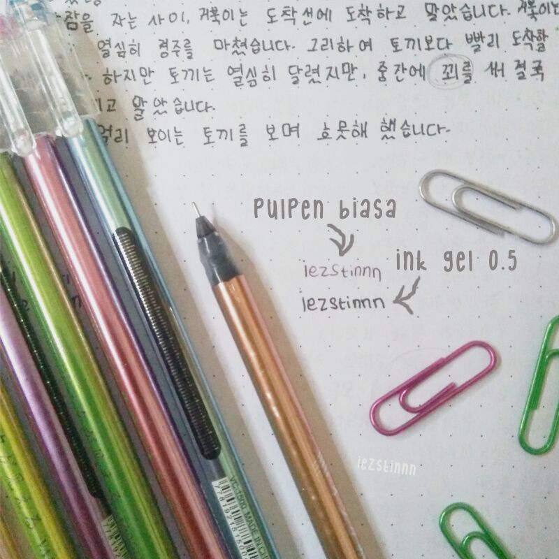 

Pulpen Ink Gel 0.5mm