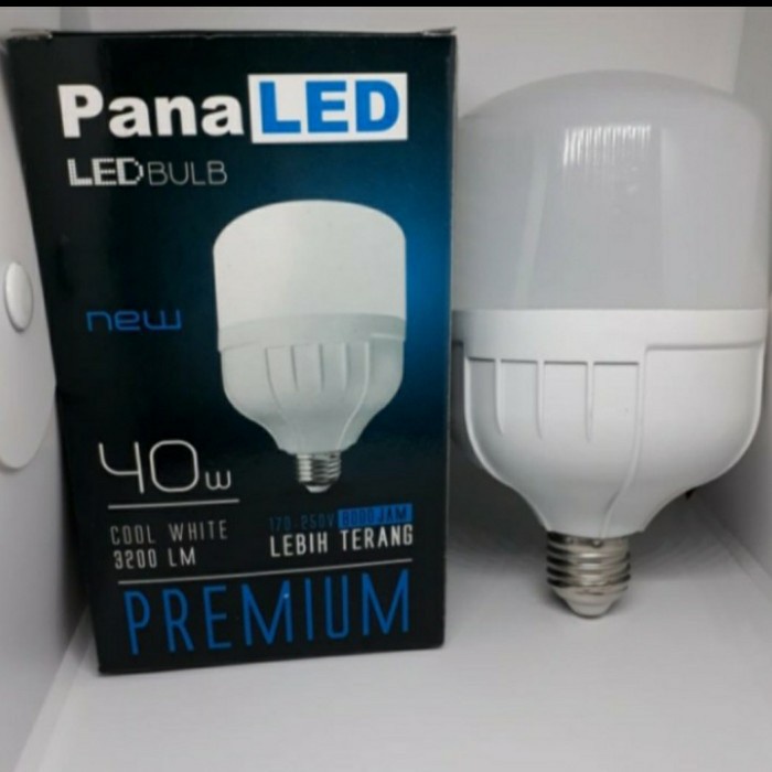 1 Karton isi 100 Lampu PanaLed 40w 40 Watt Kapsul T Bulb Bohlam 1 Koli