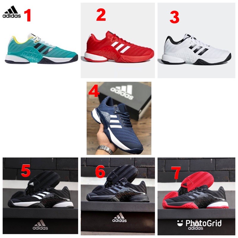 ADIDAS BARRICADE TENNIS BISA BUAT LARI GYM DAN OUTDOR KUALITAS PREMIUM