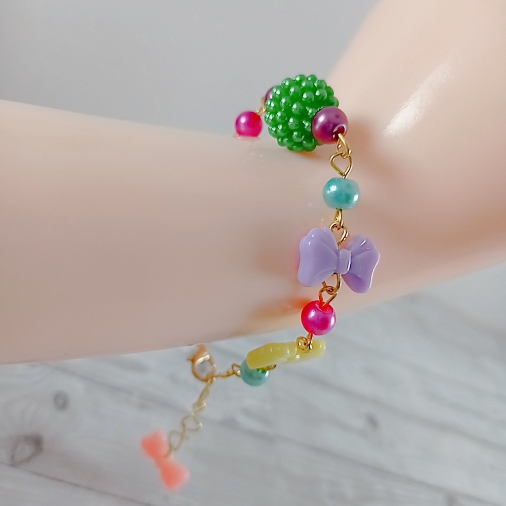 Jual Gelang Handmade Manik Mutiara/Gelang korea/Gelang wanita