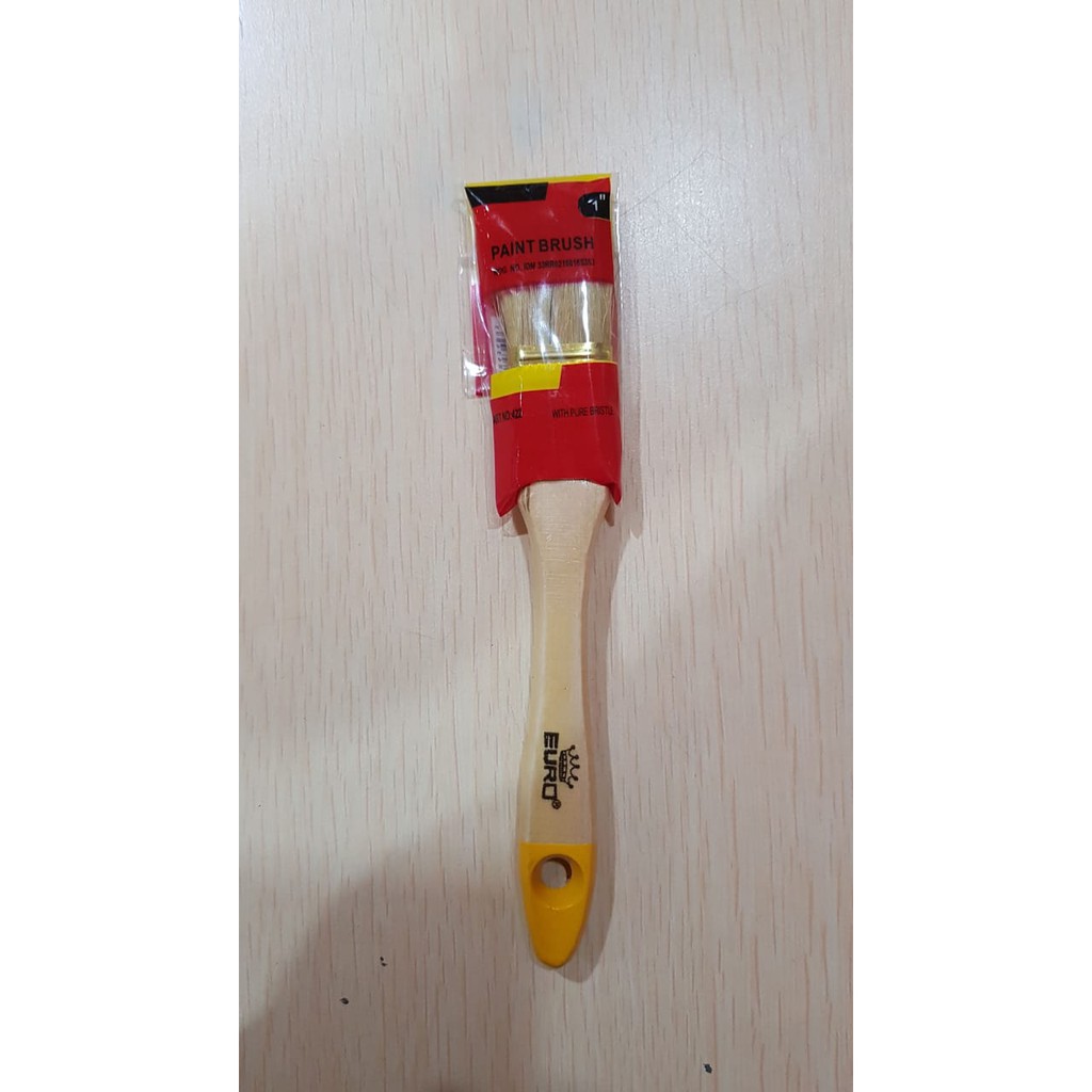 KUAS CAT EURO 1&quot;  DAN 4&quot; / KUAS CAT EURO 1INCH DAN 4INCH / EURO PAINT BRUSH 1&quot; DAN 4&quot;