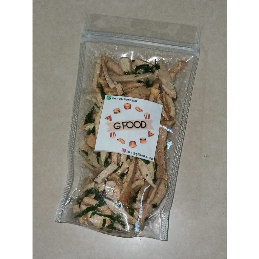 

Basreng Asin Original Daun Jeruk 50g TERMURAH!!! - GFOOD