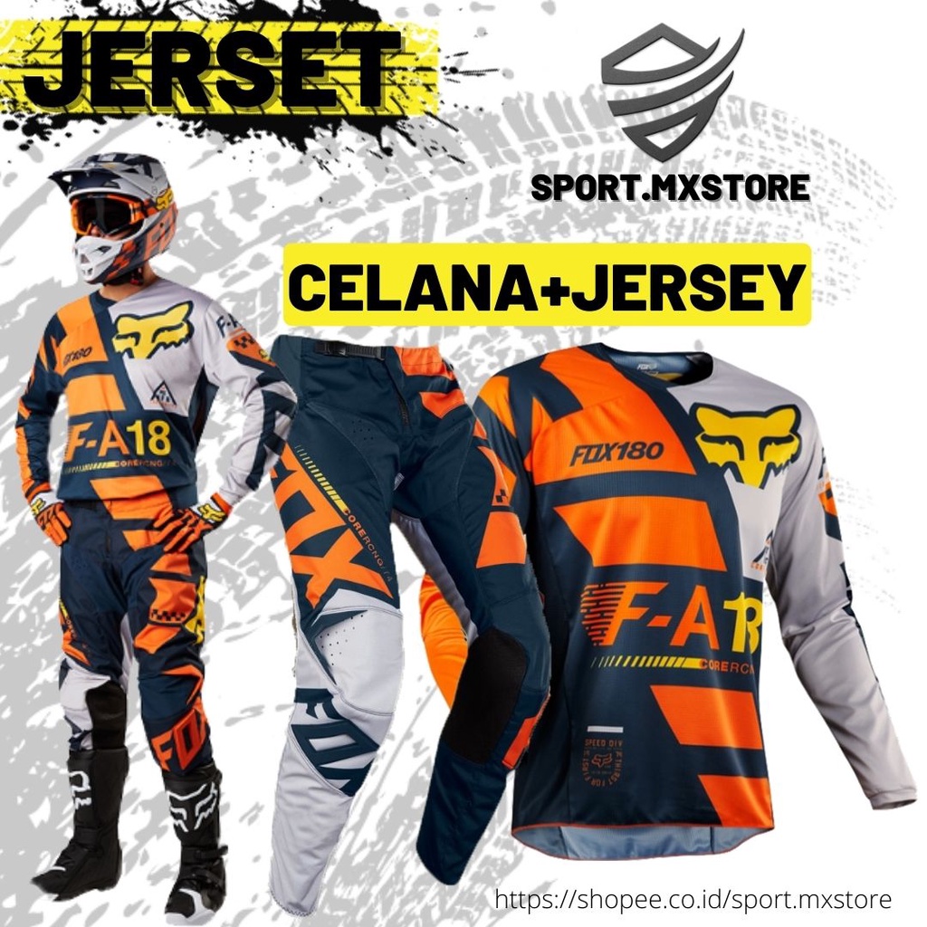 Jersey set trail custom sublim full priting