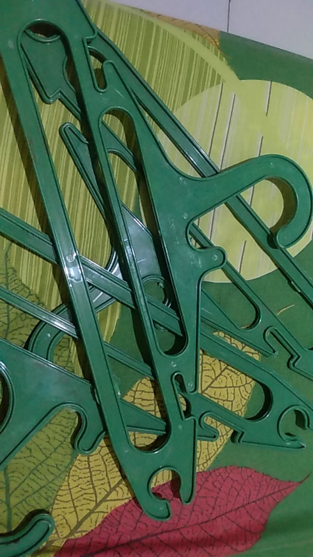 Gantungan Baju Plastik-hanger Baju Panjang Isi 12pcs