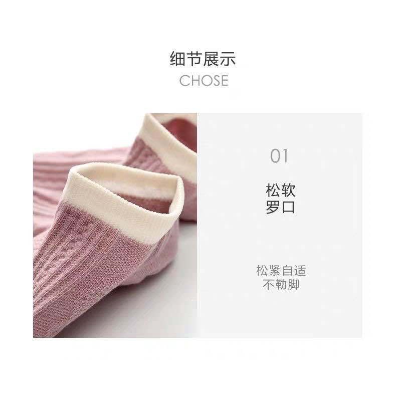 ❀ Chingu ❀ KK031 Kaos Kaki (Tanpa Kemasan) Wanita Tipis Pendek Semata Kaki Motif Blue Doggie Love Fashion Korea Women Sock Import Murah