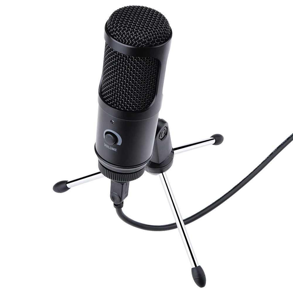 OLLIVAN Microphone Condenser USB Mikrofon Studio with Stand - UD-800 ( Mughnii )