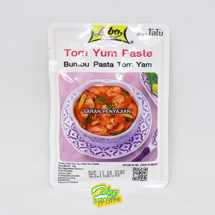 

Lobo Tom Yum / Tom Yam Paste / Bumbu Tomyum Instan - 30 Gram