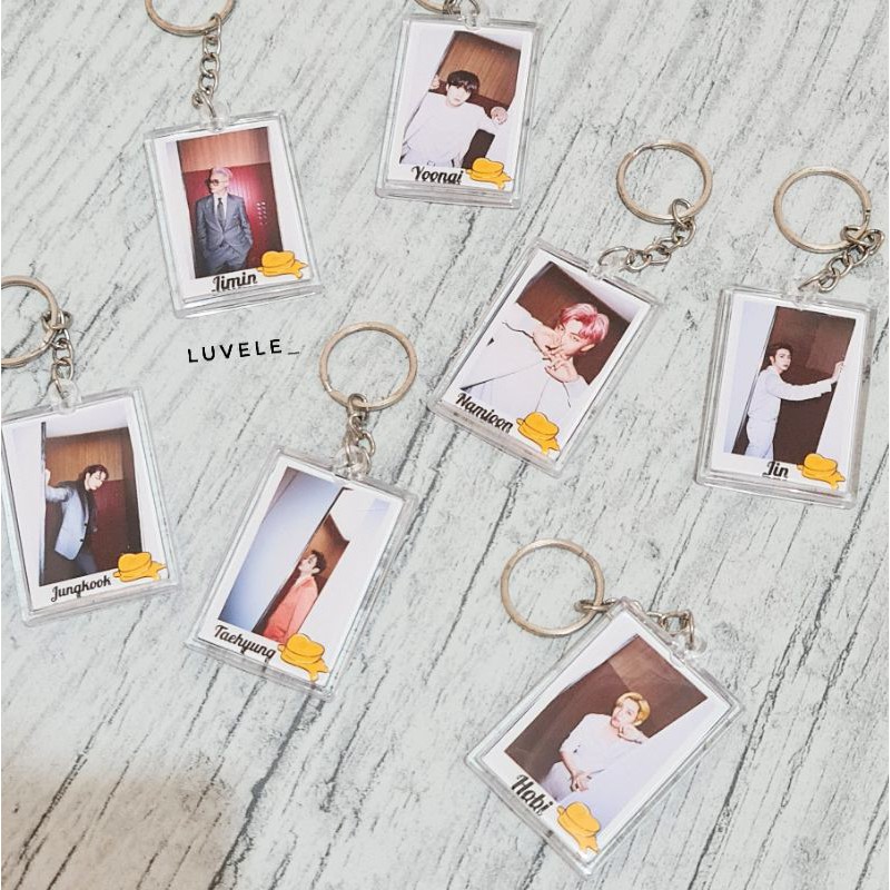 BTS Butter Acrylic Clear Keychain Gantungan Kunci Akrilik (BACA DESKRIPSI)