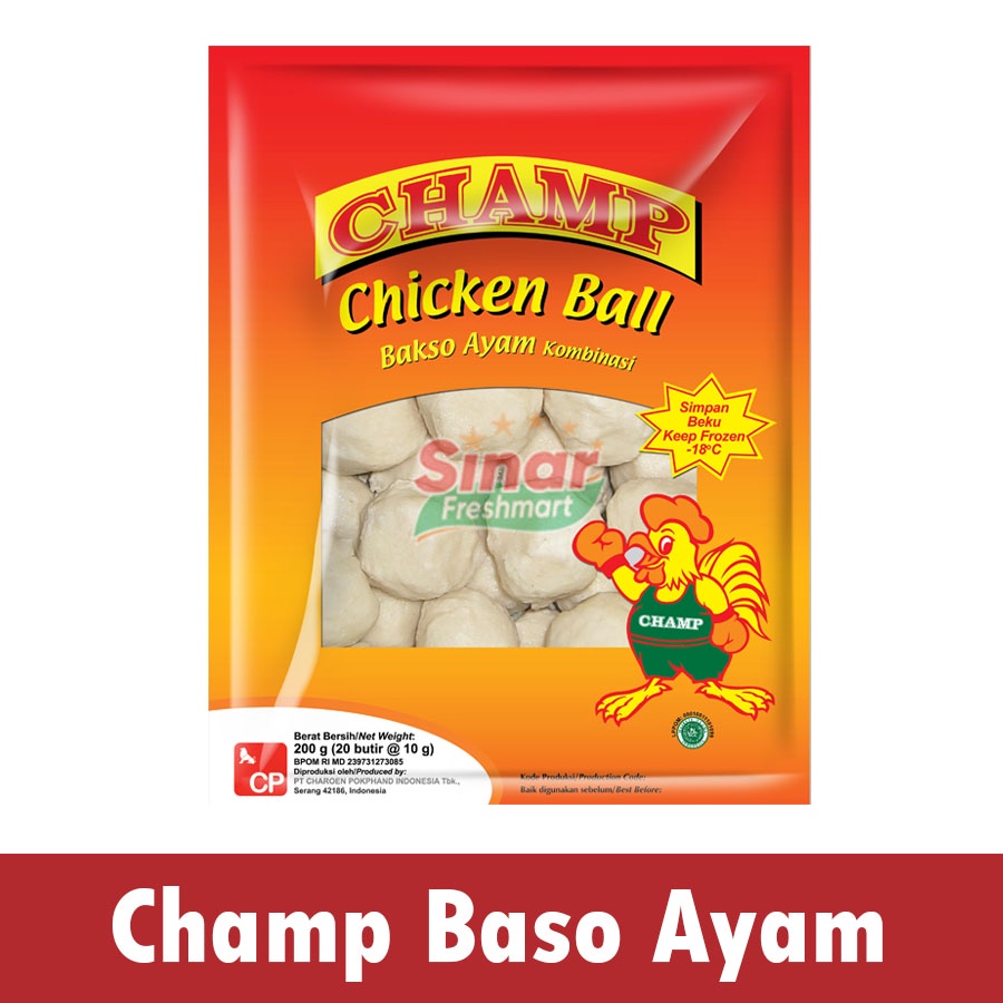 

[SINAR.FRESHMART] CHAMP BASO AYAM KOMBINASI [500gr]