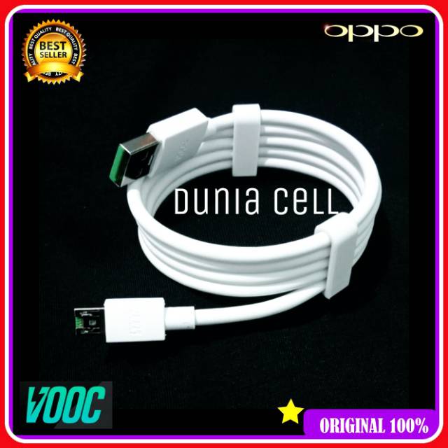 Kabel Data VOOC Oppo R7 R9 Oppo F9 / F11 F11 Pro  ORIGINAL 100% OPPO VOOC Flash Charging Ori