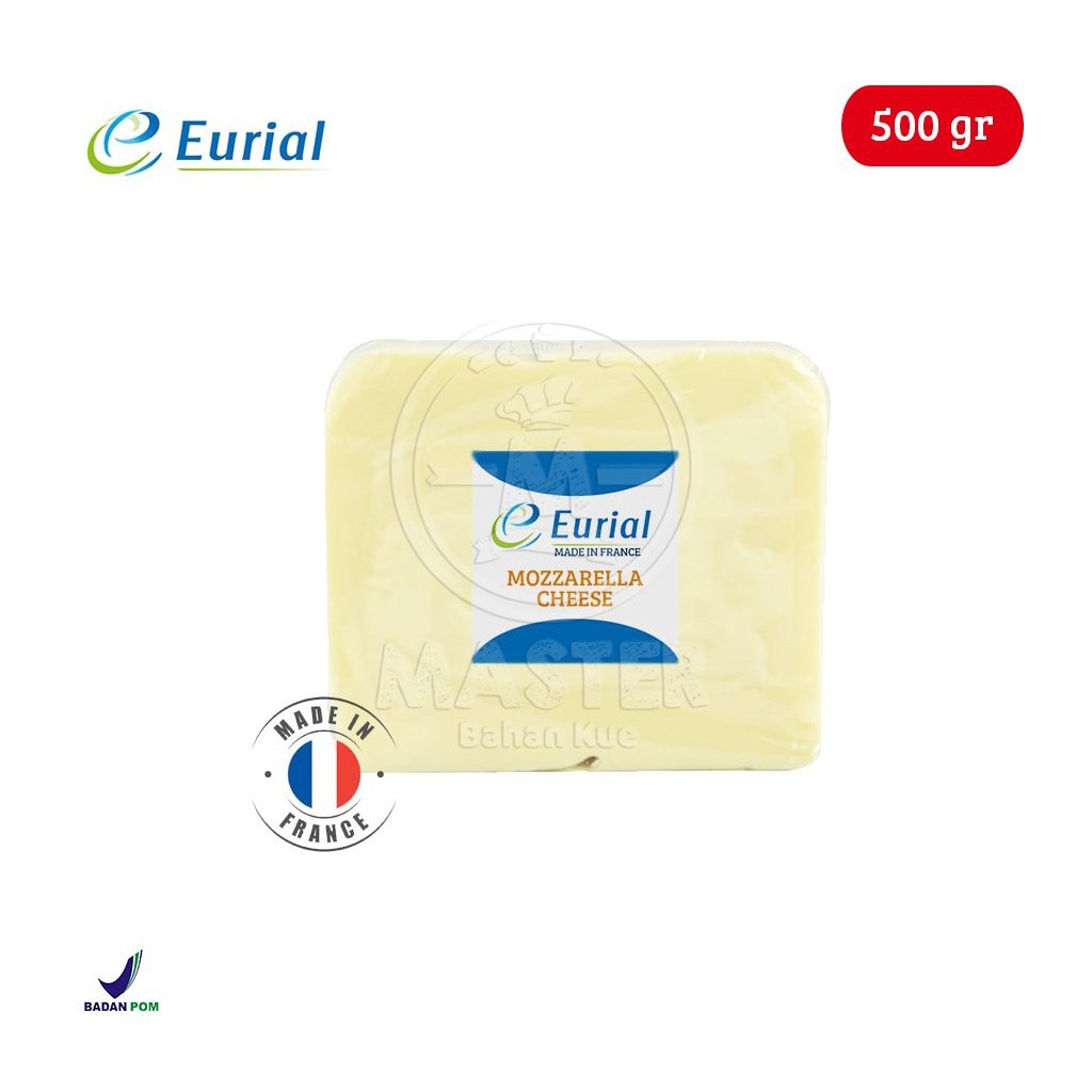 

Eurial Mozzarella [500 gr] / Mozzarella Murah [KHUSUS GOSEND]