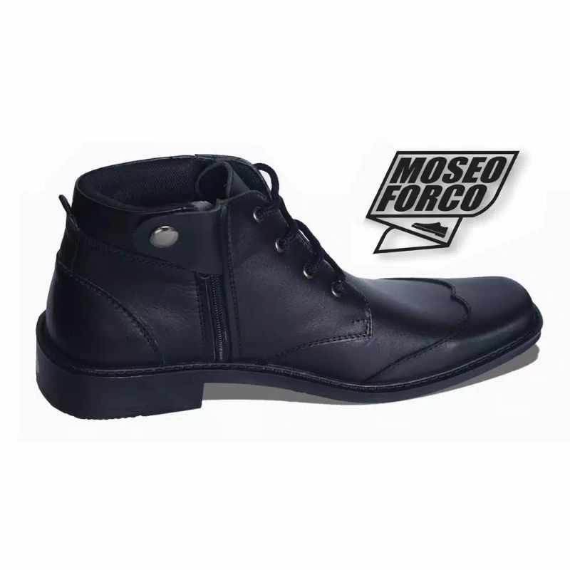 Sepatu Boots Pria Mr Joe Brodo Bikers Kulit Original Handmade
