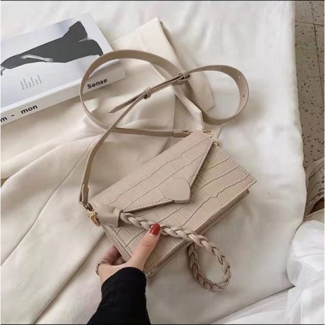 ZC 2105 RISCE TAS SELEMPANG IMPORT WANITA CEWEK PEREMPUAN JAKARTA BATAM LOVE