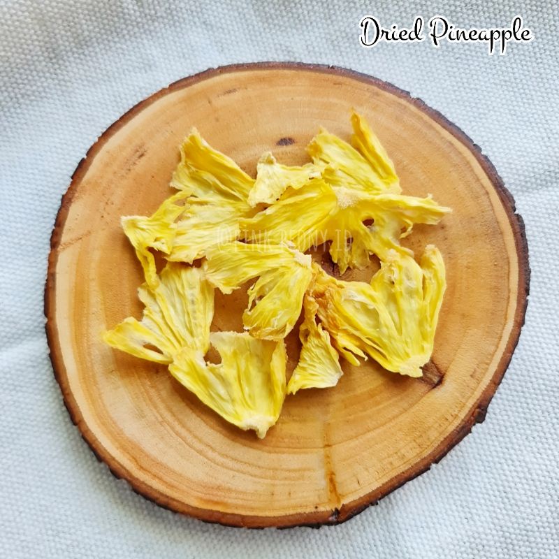 

SNACK KELINCI HAMSTER - DRIED FRUIT / DRIED PINEAPPLE / BUAH NANAS KERING